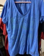 Ladies Top Shirt Small -  EUC