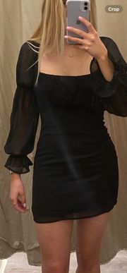 Black Mini Dress