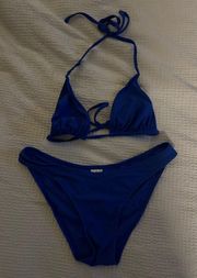 Blue Bikini Set