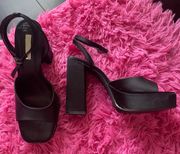 Black Platform Heels