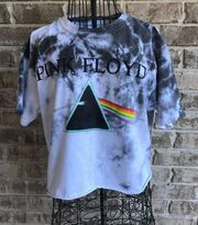 Pink Floyd Crop Top Tie dye Medium Music