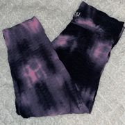 Booty By Brabant’s Tie-Dye Pink Cropped Leggings