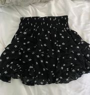 floral skirt