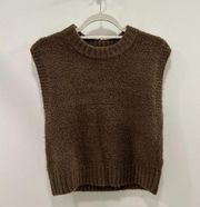 Bouclé Sweater Vest