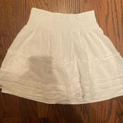 Hollister White Skirt