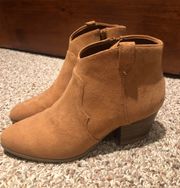 Tan Booties