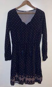 Lee Cooper V-neck Casual Midi Dress - size large