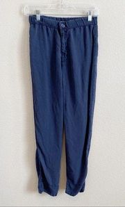 Bella Dahl Blue Lightweight Pants XS