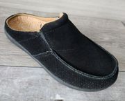 Revitalign Orthotic Memory Foam Suede Mules Slides Comfy Slides Slippers Size 8D