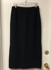 Full Length Black Maxi Skirt