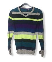 Multicolored Striped Sweater