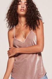 Reformation Dutchess Tank Blush Pink Size M