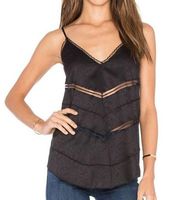 Revolve x IRO Black Maisie Cami Tank Top