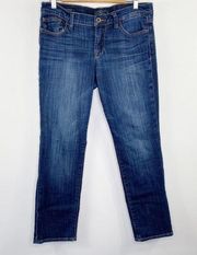 Lucky Brand Sweet Straight Medium Wash Blue Stretch Denim Jeans Women's Size 6