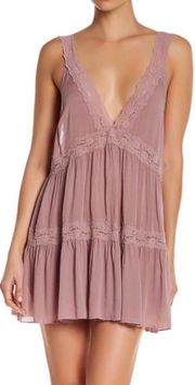 Free People Lacy Pink Dress