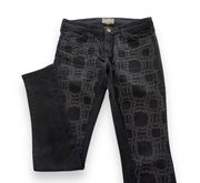 Current/Elliott x Marni | Black Pearl Skinny Jeans 27