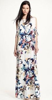 Rachel Pally Floral-Print Cold-Shoulder Maxi Dress