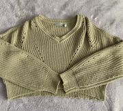 Cropped Sweater 