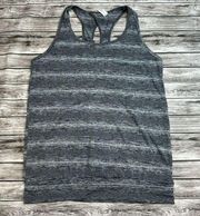 C9 by Champion Women's Athletic Tank Top Criss Cross Grey Gray XL Extra Large