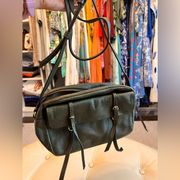 Hunter green Banana Republic crossbody