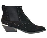 rag & bone Black Suede Studded Westin Boot