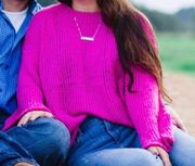 Pink Sweater