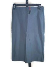 Poof Grey Work Pencil Skirt Large Juniors