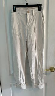 (A New Day) Size 2 Cream Straight Leg Pants