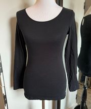 Ambiance Apparel Medium Black Shirt