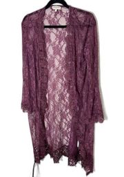 Full Circle Trends M Lace cardigan for women