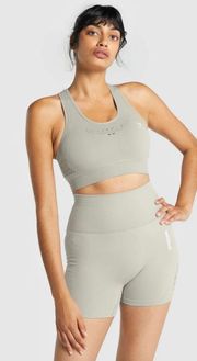 Gymshark Energy Seamless Sports Bra - Light Grey