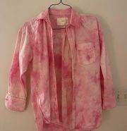 MAEVE anthropologie brand tie dye shirt