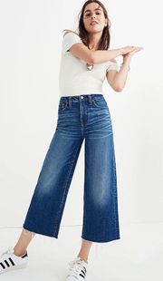 Madewell  High Rise Magic Pocket Wide-Leg Jeans in Frida Wash G1612 Size 27