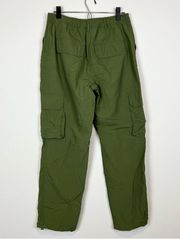 RDI Jennia Olive Green Nylon Cargo Pants Size Small