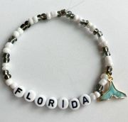 Taylor Swift Friendship Bracelet Eras Tour TTPD Florida with Fin Charm