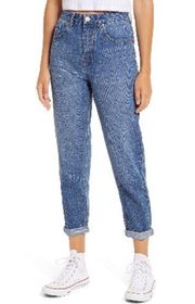 Union Bay Madonna Rigid Mom Jeans in Archive Blue, Juniors Size 5 New w/Tag