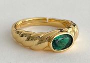Established Jewelry Emerald Signet Ring