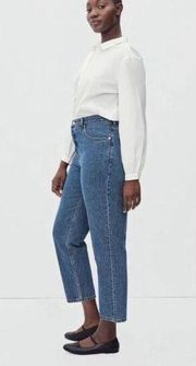 Everlane curvy 90s cheeky straight jean ankle button fly 29