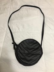 Black Leather Purse