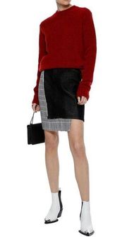 Helmut Lang Brushed Melange Knitted Sweater