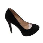 Chinese Laundry Womens Wow Black Suede Closed Toe Platform Pumps Size 8 M