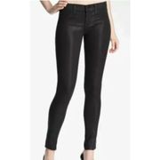 J Brand  Coated Legging Glory Revolve Navy Black 24"