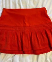 Lucky in Love  Red Tennis Skort