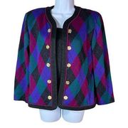 Vintage Leslie Fay Petite Blazer Size 12