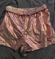 Shiny Metallic Shorts