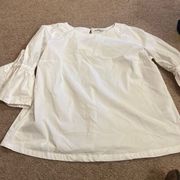 Counterparts xl white blouse