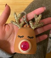 Raindeer hand sanitizer holder