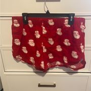 Target Santa Pajama Shorts Size L