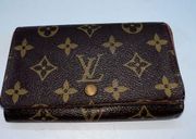 Louis Vuitton Mono Snap Zip Around Pouch Wallet