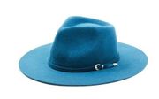 Idyllwind Miranda Lambert Stardust 100% Wool Teal Felt Buckle Band Western Hat